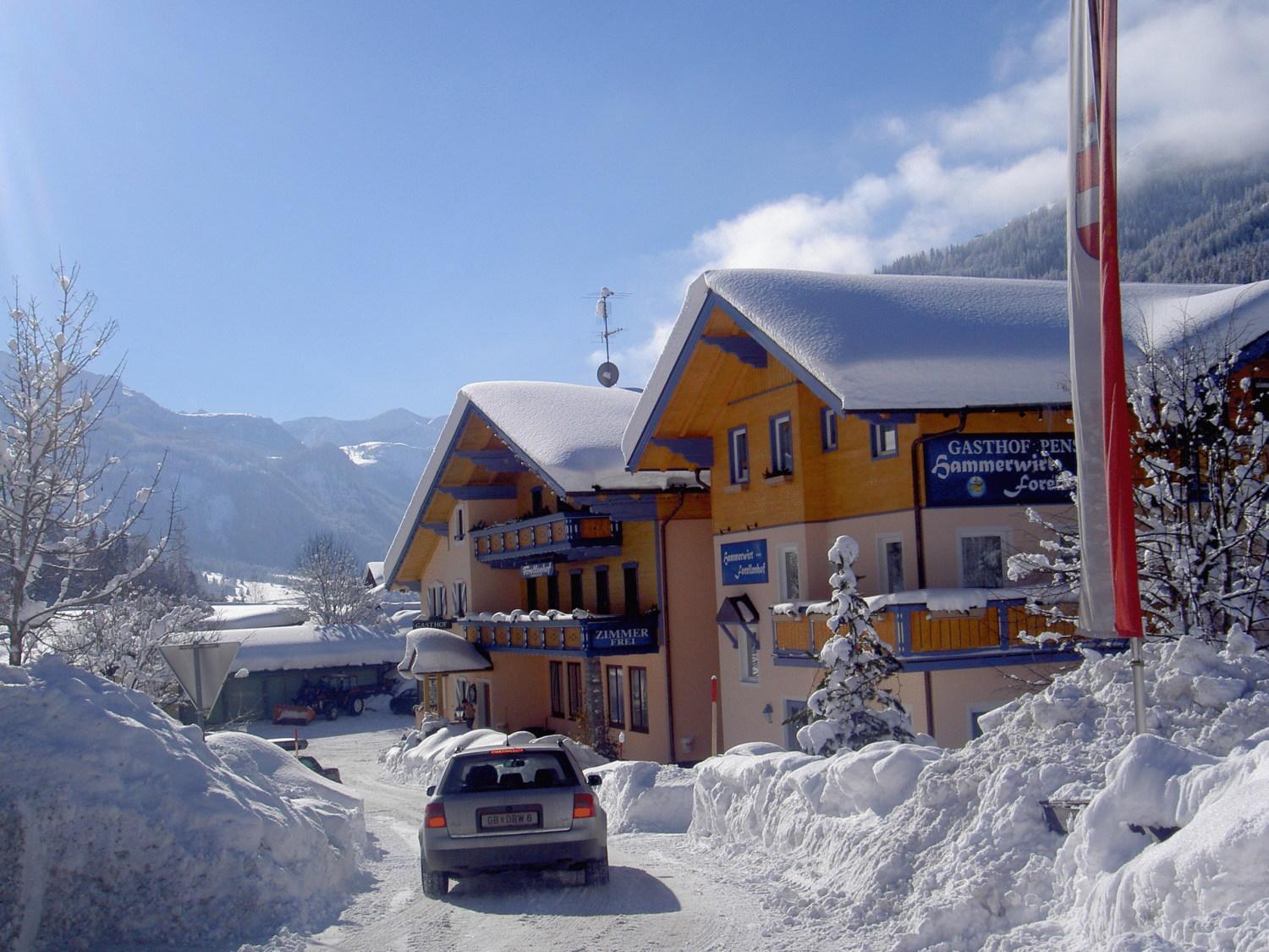 Hotel Hammerwirt - Forellenhof Untertauern Exterior foto