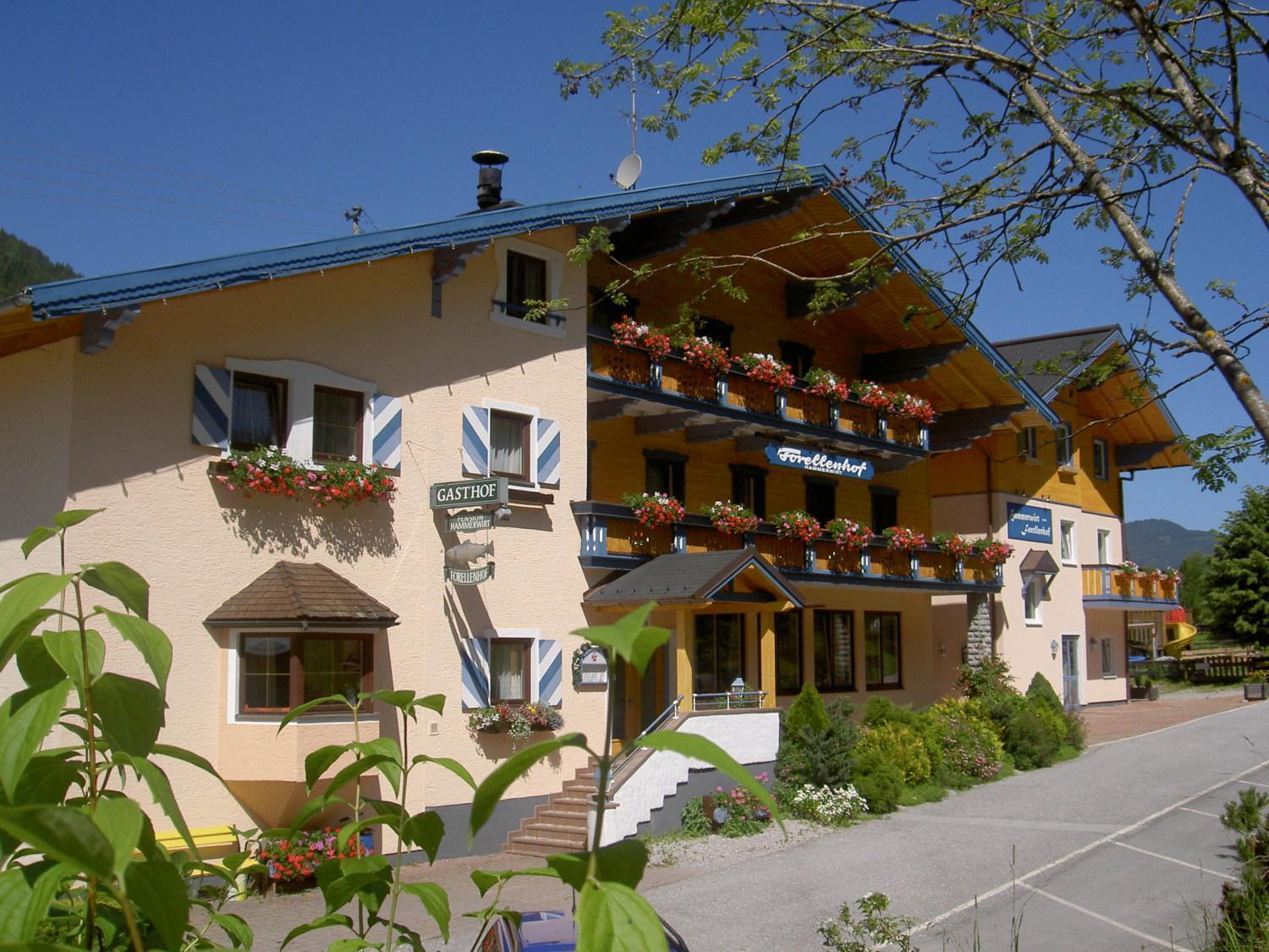 Hotel Hammerwirt - Forellenhof Untertauern Exterior foto
