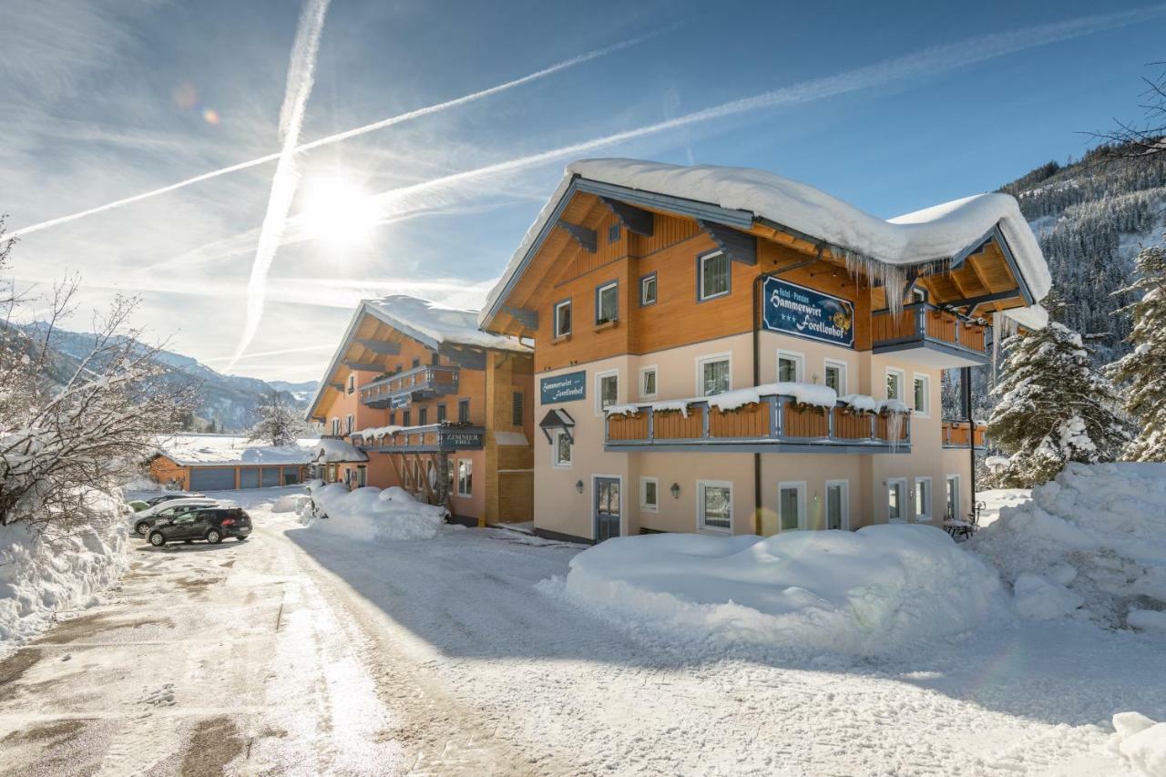 Hotel Hammerwirt - Forellenhof Untertauern Exterior foto